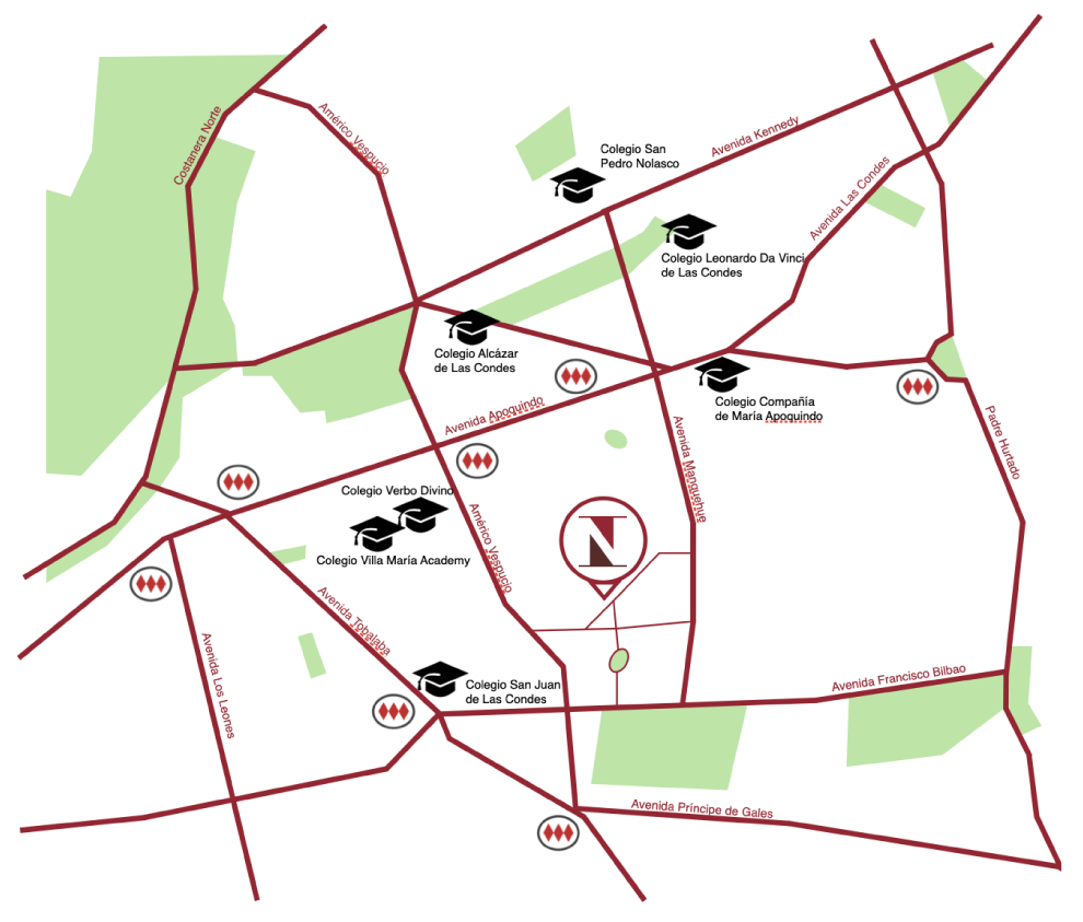 mapa ubicación Townhouse Insigne Puerto de Palos